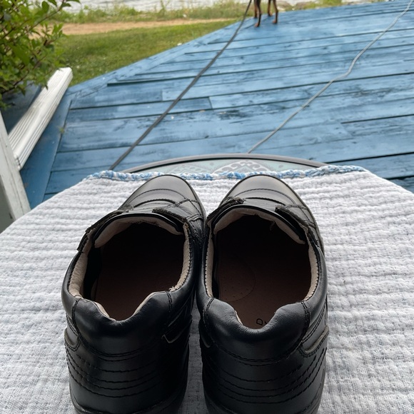 DAVID ABBEY Black Slip-On Shoes YOUTH size 5 - Picture 4 of 6